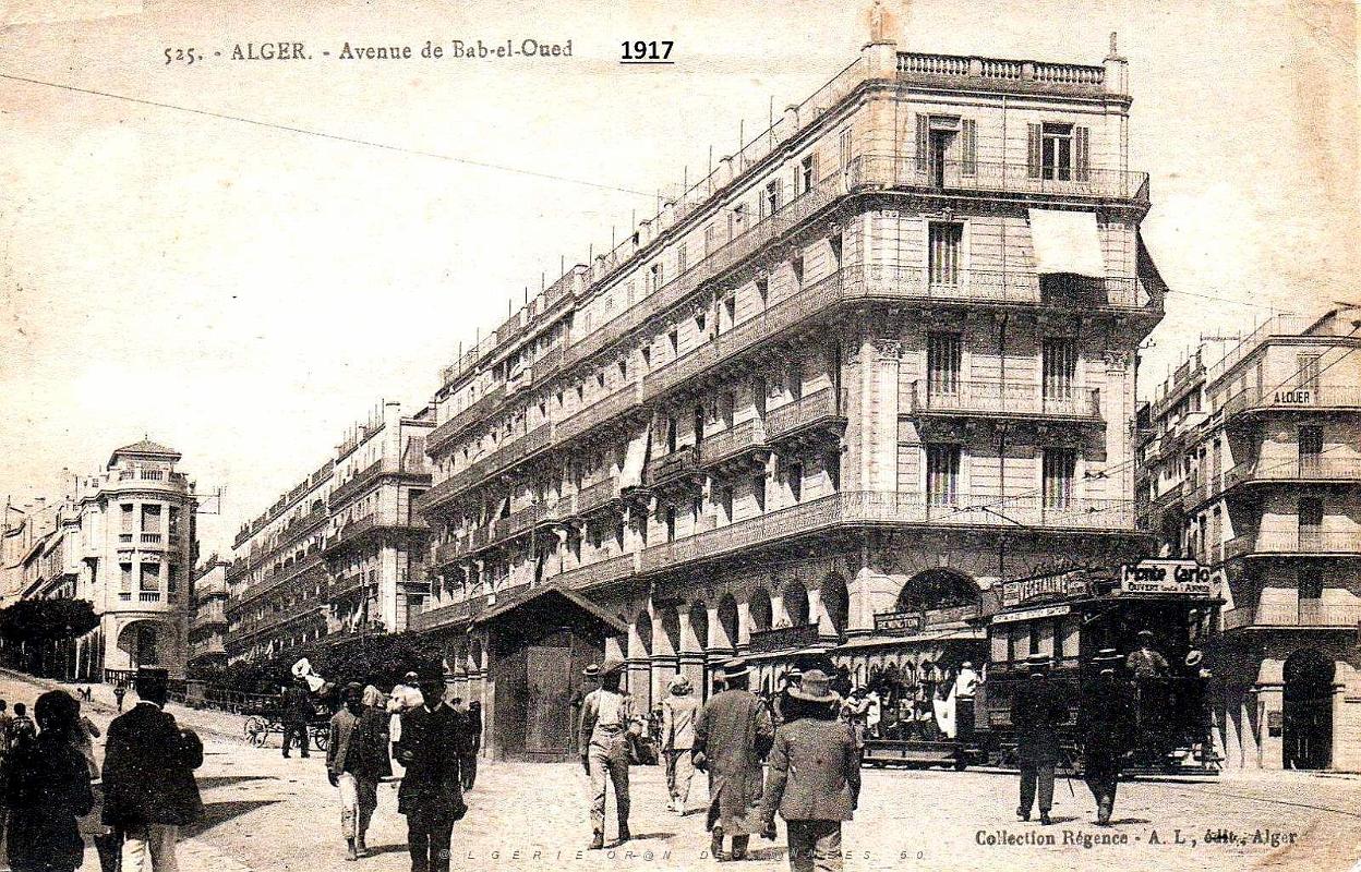 Alger - Avenue de Bab-el-Oued - 1917.jpg